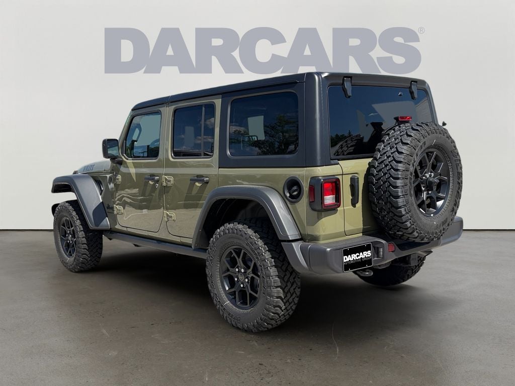 2026 Jeep Wrangler — rear three-quarter view