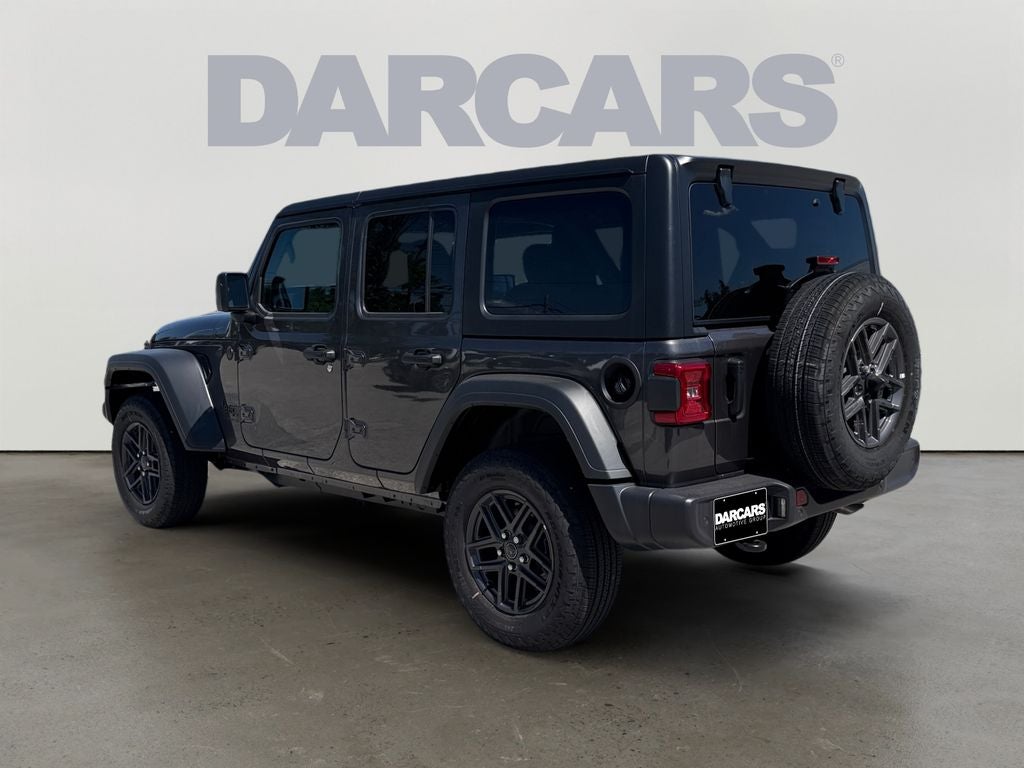 2026 Jeep Wrangler — rear three-quarter view