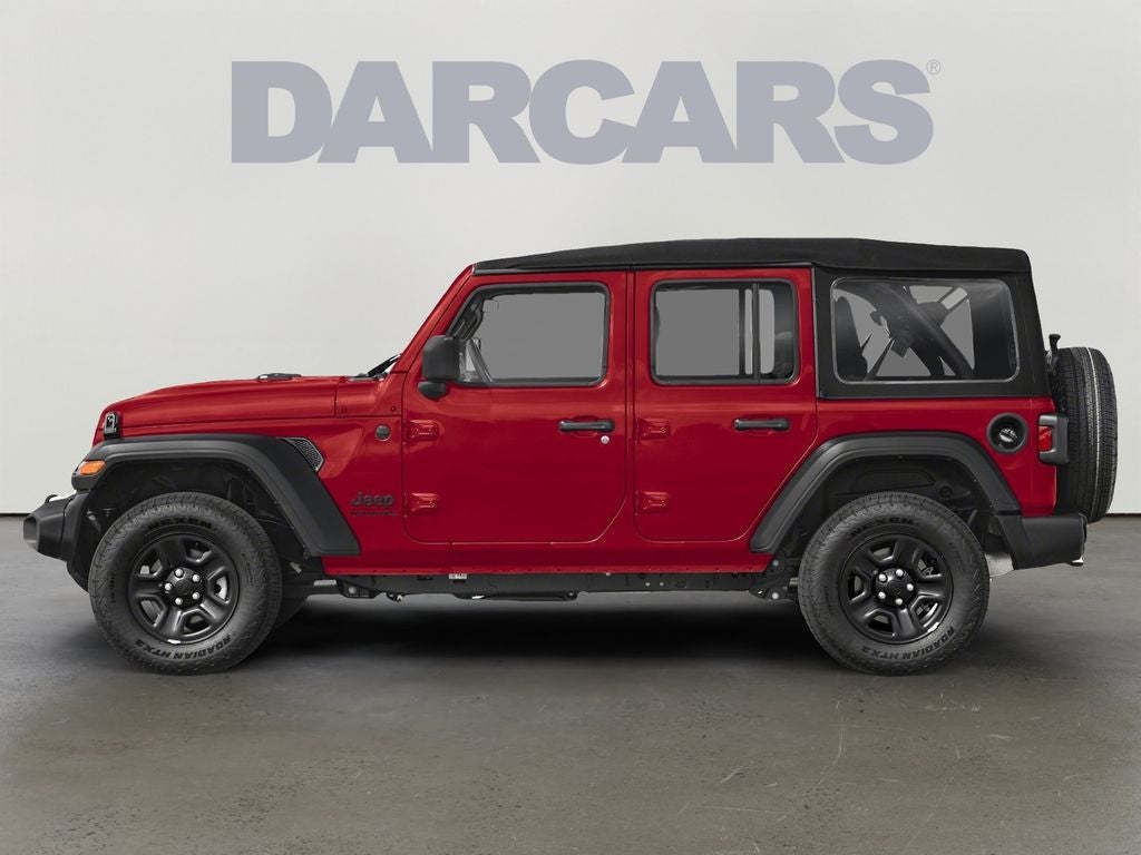 2026 Jeep Wrangler — side profile view