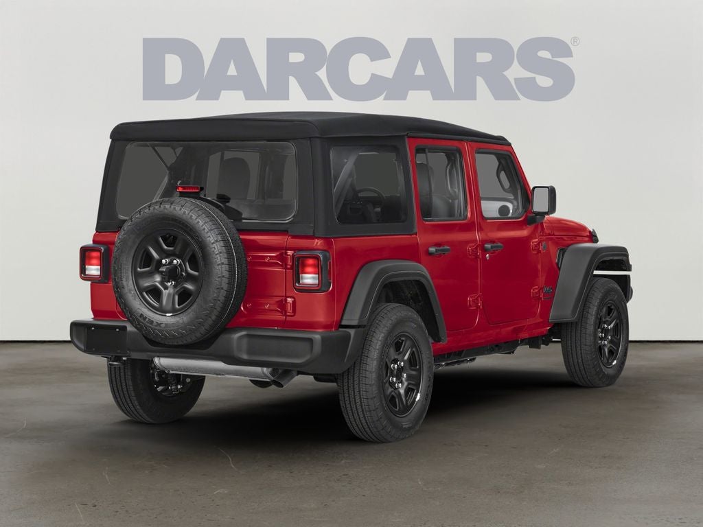 2026 Jeep Wrangler — rear three-quarter view