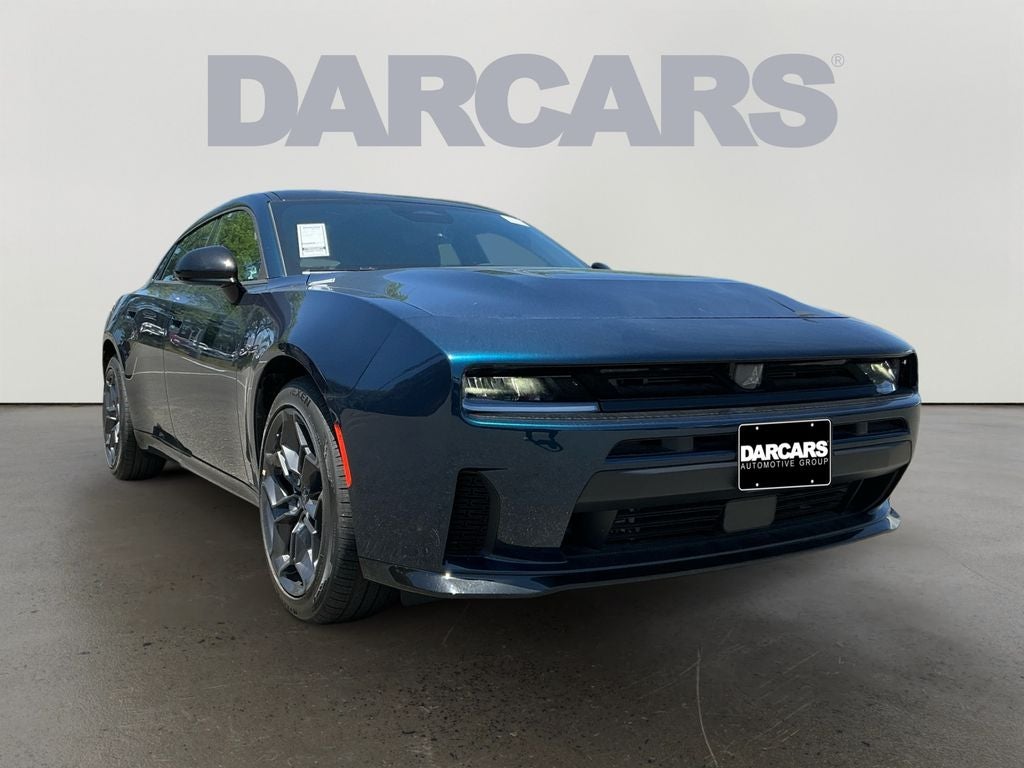 2026 Dodge Charger R/T in After Dark Exterior Paint — front three-quarter view