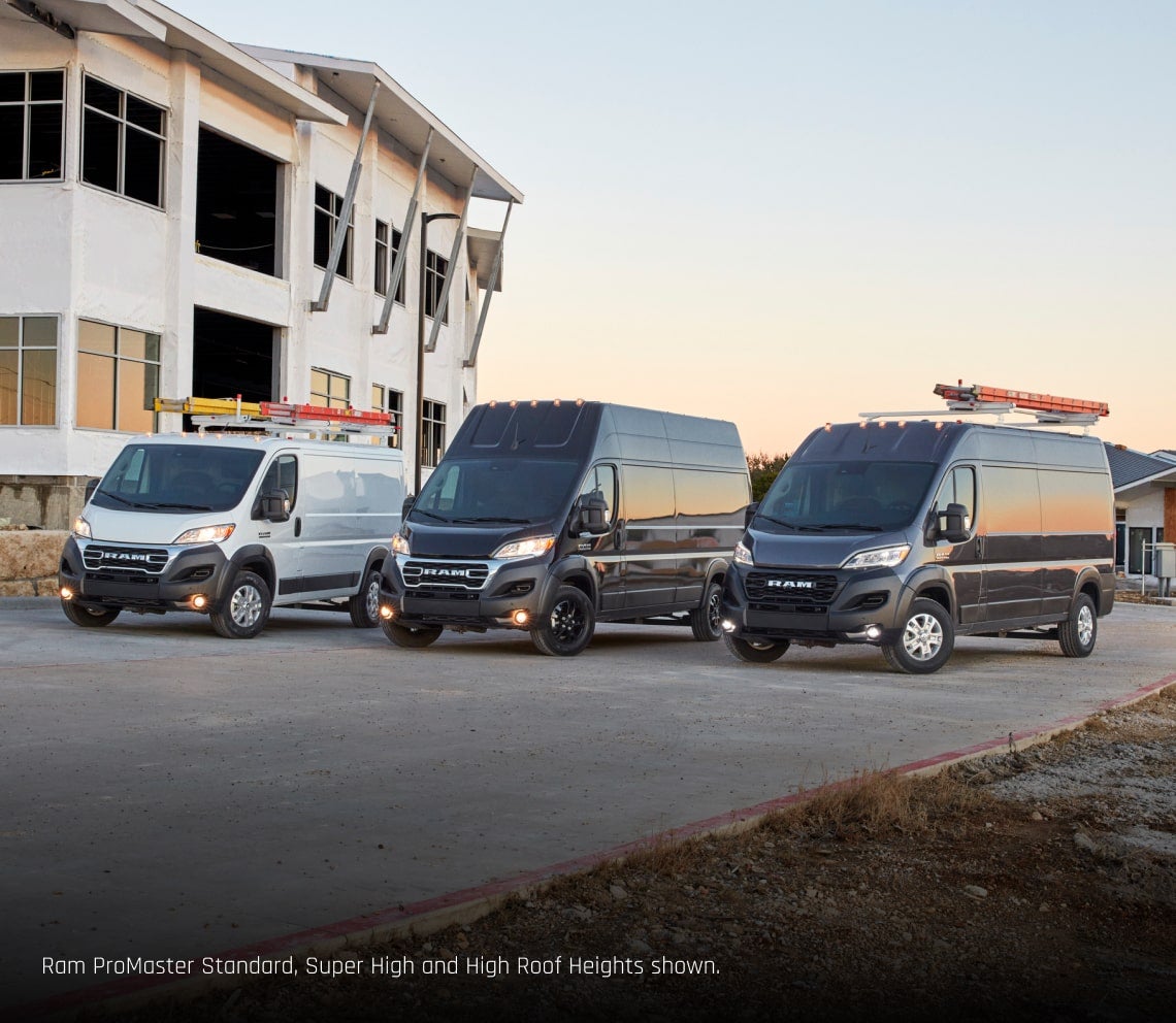 Ram Commercial Vans Get the Job Done